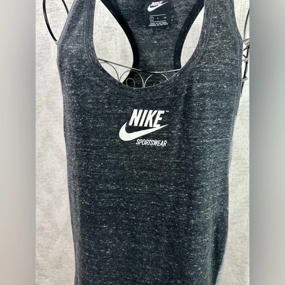 Nike Sportswear grey bodycon tank dress size S